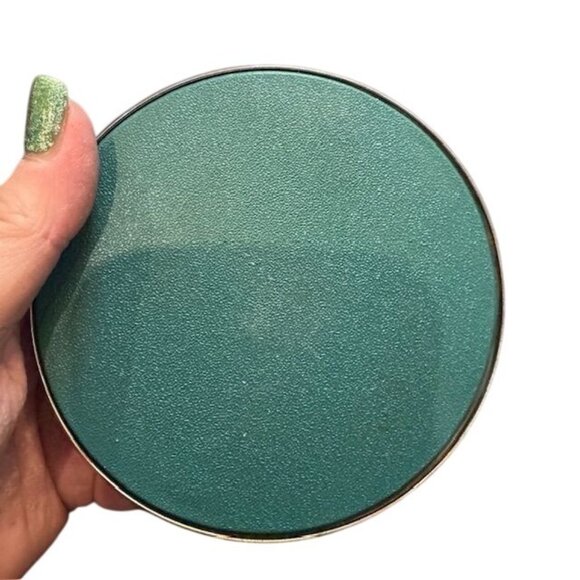 Vintage Silver Plated Noel Coasters Set Of 6 With Green Felt Backing - Picture 6 of 7